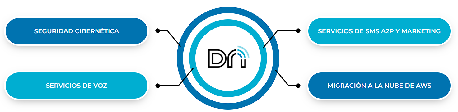 Diagrama de Servicios de Dock Networks